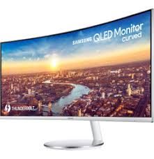 Écran Curved 34" Samsung WQHD 100 Hz - Format 21:9 - Courbure 1500R (LC34J791WTRXEN