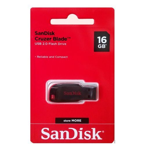 CLE USB 16Go SANDISK 2.0 PLASTIQUE